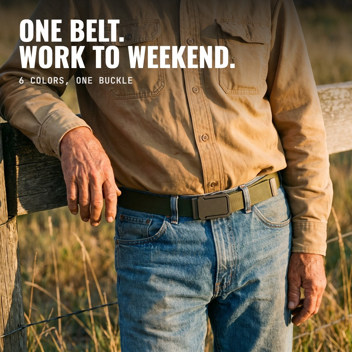One belt from work to weekend