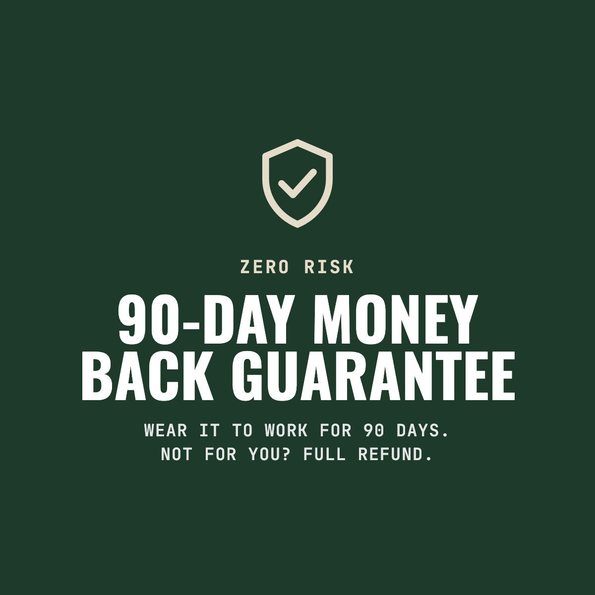 90-Day Money Back Guarantee